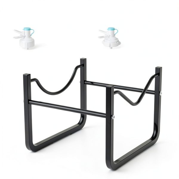 Cast Iron Water Dispenser Stand HAVEDAWN Black 5 Gallon-5