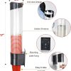 IWNTWY Black Cup Dispenser Plastic Universal Fit Wall Mount-1
