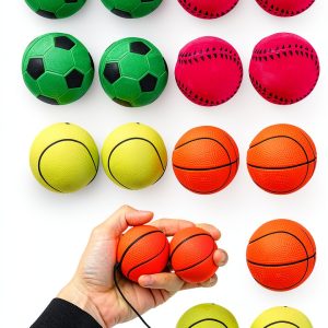 ZUYEE Rubber Wrist Ball for Kids Adults Sports-0