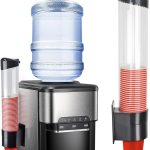 IWNTWY Black Cup Dispenser Plastic Universal Fit Wall Mount-0