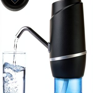 D DATADAGO Electric Water Pump Dispenser 5 Gallon Black-0
