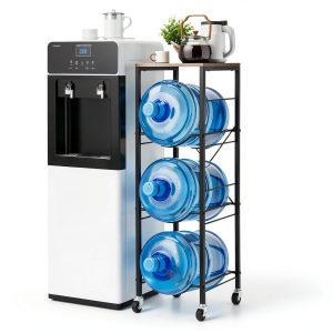 Water Jug Holder KIPHCA Iron Freestanding Rack-0