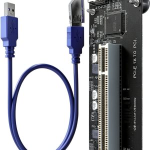 WUMZIJ PCIe to PCI Adapter Card Legacy Support-0