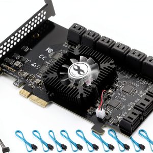 BEYIMEI PCIe SATA Card for Computers-0