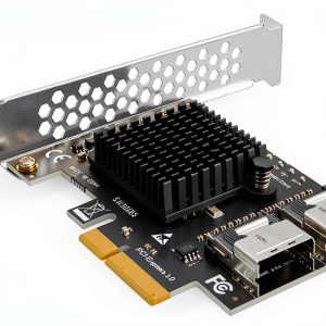 JAGTRADE PCIe 4x to SATA Card 6Gbps Black-0