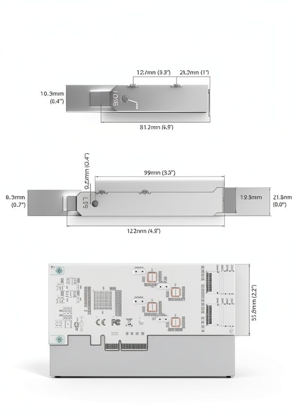 StarTech.com 8-Port SATA PCIe Card 6Gbps Dual Mini‑SAS Black-6