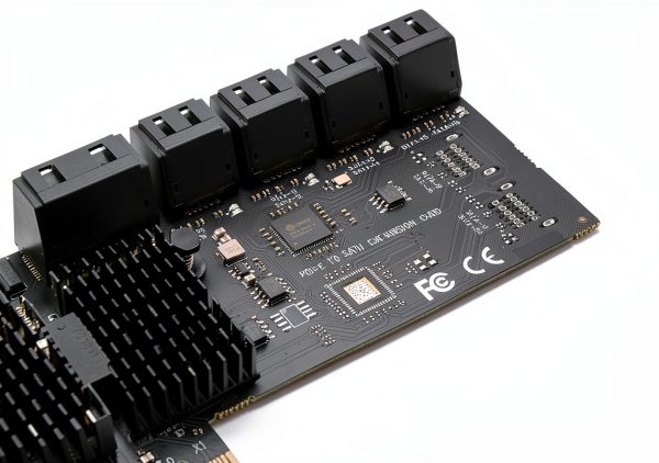 Trotwei Blue 16 Port SATA PCIe Expansion Card – 6Gbps High Speed,-8