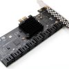 Trotwei Blue 16 Port SATA PCIe Expansion Card – 6Gbps High Speed,-0