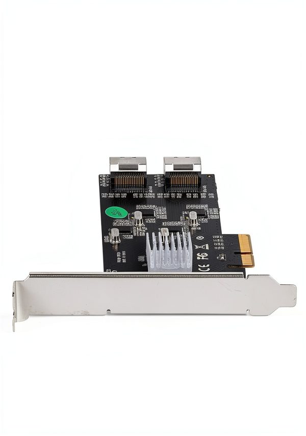 StarTech.com 8-Port SATA PCIe Card 6Gbps Dual Mini‑SAS Black-4