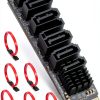 RIITOP NVMe to SATA Adapter M2S6G-6P 6 SATA Ports PCIe x4-0