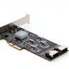 StarTech.com 8-Port SATA PCIe Card 6Gbps Dual Mini‑SAS Black-3