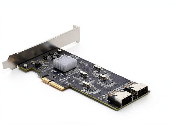StarTech.com 8-Port SATA PCIe Card 6Gbps Dual Mini‑SAS Black-3