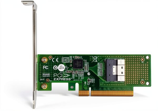 10Gtek PCIe 8i Adapter 1x 8i Card for U.2 NVMe and GPU Extension-0
