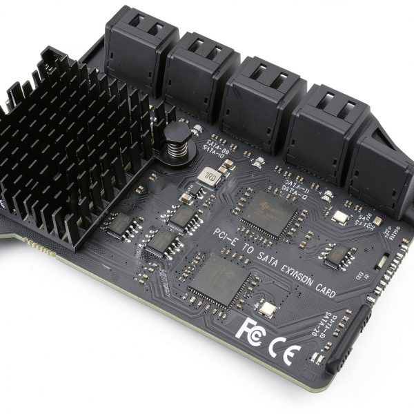 PCIe SATA Controller Trotwei Blue SU-20 20 Port SATA 3.0 Card-1