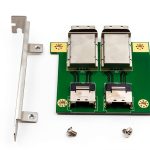Mini SAS Adapter CableDeconn H0305 2-Port 6Gb/s SFF-8087 to SFF-8088-0