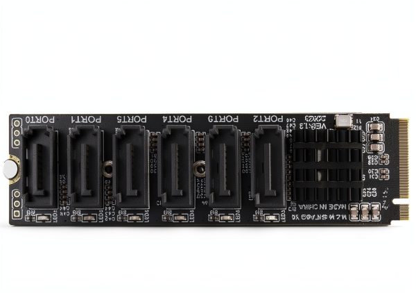 RIITOP NVMe to SATA Adapter M2S6G-6P 6 SATA Ports PCIe x4-1