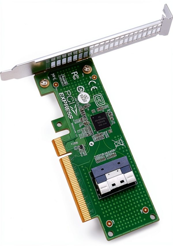 10Gtek PCIe 8i Adapter 1x 8i Card for U.2 NVMe and GPU Extension-5