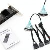 Trotwei Blue 16 Port SATA PCIe Expansion Card – 6Gbps High Speed,-6