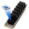 RIITOP NVMe to SATA Adapter M2S6G-6P 6 SATA Ports PCIe x4-2